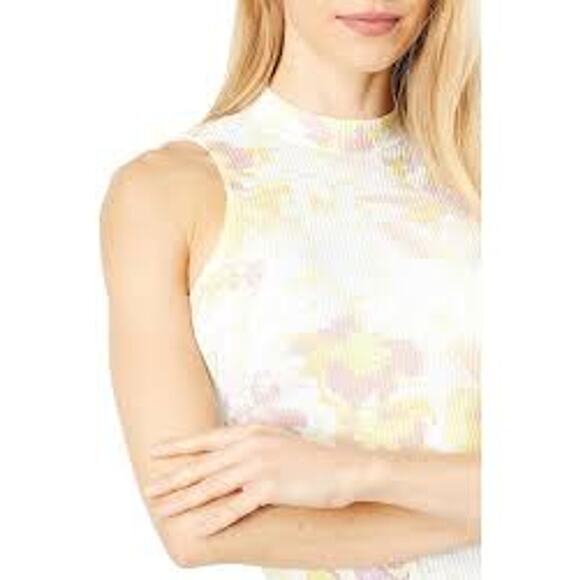 TED BAKER Effi Twist Back Dress Ribbed Knit Bodycon Midi High Neck Size 12 M/L - Picture 4 of 9